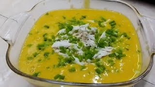 CREAM OF KALABASA SOUP WITH SHREDDED CHICKEN [upl. by Pape]