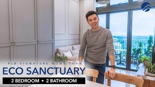 Eco Sanctuary High Floor 2bedder  Lush Forest Living  918K  D23  Home Tour Melvin Lim [upl. by Errised]