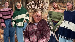 My Crochet Sweater Collection curvy girl friendly [upl. by Aissej]