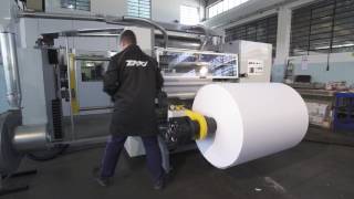 Slitter Rewinder TSW 801S HD [upl. by Solram]