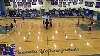 Hoosac School vs Schalmont High School Boys Varsity Basketball [upl. by Notffilc950]