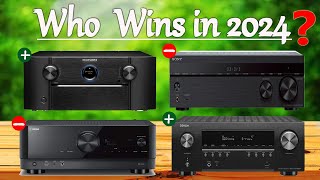 Best Home Theater Receivers 2024  🔥 1 is Highly Recommended [upl. by Enyawal542]