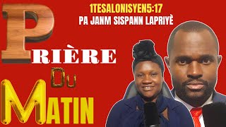 PRIÈRE DU MATIN LUNDI 25 NOVEMBRE 2024 AVEC FRÈRE ASTREL SAJOUS [upl. by Aneehsar]