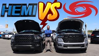 2025 Ram 1500 Hurricane vs Ram 1500 Hemi Is The New Engine Better Or Worse [upl. by Mart]