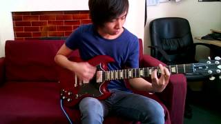 My Chemical Romance  Helena Guitar Cover [upl. by Ahsiak498]