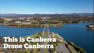 This is Canberra  Drone Aerial View of Canberra  Australian Capital Territory [upl. by Hanoy513]