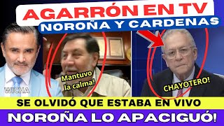 AGARRÓN ÉPICO EN VIVO NOROÑA Y JOSÉ CÁRDENAS [upl. by Kunkle]