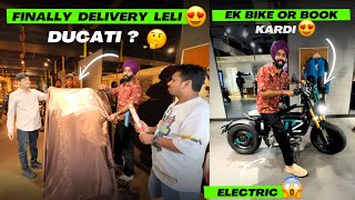 Finally Delivery leli 😍 ek or Dream Complete ❤️ 30 Lakh ki Bike  DUCATI [upl. by Els451]