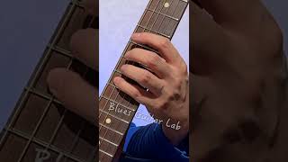 Tab and lesson in bio Bluesy arpeggio pattern bluesguitarlessons blueslicks guitarlessons [upl. by Aylmar]