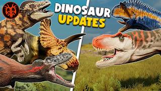 BIG Dinosaur Updates  Path of Titans PTB [upl. by Ardnazxela826]