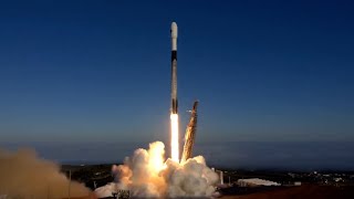 SpaceX launches advanced US Space Force weather satellite nails landing in California [upl. by Kceb]