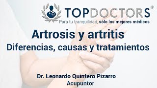 Artrosis y artritis Diferencias causas y tratamientos [upl. by Aniluj762]