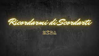 Mida  Ricordarmi di Scordarti Karaoke Instrumental [upl. by Nomihs]