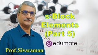 STD 11 CHEMISTRY sBlock Elements Part 5 [upl. by Roderigo]