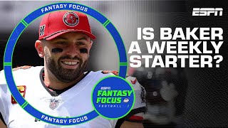 Is Baker Mayfield a QB1  Fantasy Focus 🏈 [upl. by Hoxie]