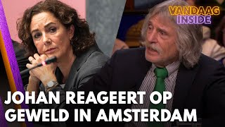 Johan reageert uitgebreid op geweld in Amsterdam Nederland staat wereldwijd voor schut [upl. by Keen]