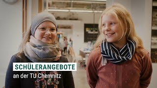 Schülerangebote der TU Chemnitz [upl. by Anaihr]