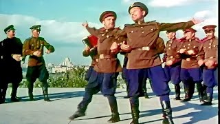 quotSoldiers dancequot  The Alexandrov Ensemble 1965 [upl. by Nnod343]