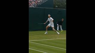 Maxime Janviers Forehand Up Close atp tennis forehand [upl. by Latnahc]