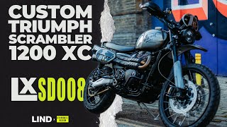 CUSTOM Triumph Scrambler 1200 XC  LXSD008 [upl. by Karrie]