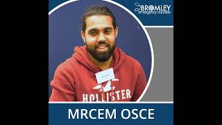 MRCEM OSCE Testimonial Amaar Razaq [upl. by Betthel633]