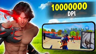 What Happens 🤔 If Use 10000 DPI In Free Fire 🔥  Garena Free Fire [upl. by Niarfe]