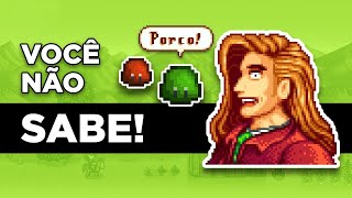 8 SEGREDOS que eu APOSTO que você NÃO SABE Stardew Valley [upl. by Cnahc]