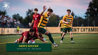 Mens Soccer Vermont vs Harvard 92124 [upl. by Ahsyia]