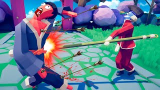 EL ENTRENAMIENTO DEL MAESTRO KUNGFU  TOTALLY ACCURATE BATTLE SIMULATOR [upl. by Aihseym]