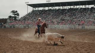 Tie Down Roping Perf 4 Highlights  Salinas Rodeo [upl. by Ode]