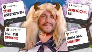 Sterzik muss EINEN Tag mein Leben ertragen Yandere Simulator [upl. by Hopkins515]