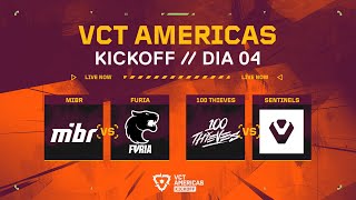 VCT Americas Kickoff  Fase de Grupos Dia 4 [upl. by Adanama]