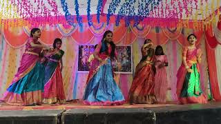 Welcome Party SongsNaa andham choodu bavayyo song dance performance [upl. by Itoc31]