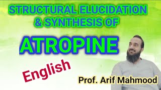 ATROPINE  Structural Elucidation and Biosynthesis of Atropine English Hyoscyamine [upl. by Iccir]