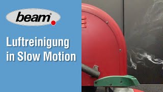 beam Dampfsauger – Luftreinigung in Slow Motion [upl. by Pickering]