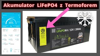 Akumulator LiFePO4 100Ah z systemem mat grzewczych WarmUP S5E014 [upl. by Rettke]