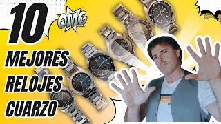 🏆Mejores relojes de CUARZO TOP 10 [upl. by Renaldo]