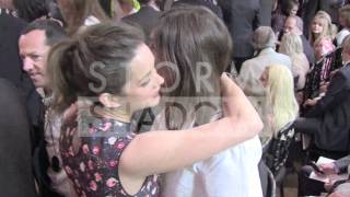 Marion Cotillard inside 2012 Dior Haute Couture Paris [upl. by Bette]