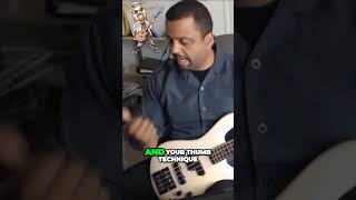 Mastering Thumb and Palm Techniques for Killer Bass Grooves shorts [upl. by Surovy]