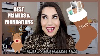 EMILY AWARDS 2018 Best Primers amp Foundations [upl. by Analah]