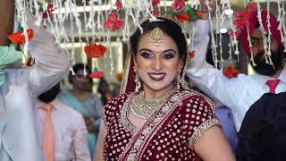 Indian wedding Brides Entry with the bridesmaids [upl. by Amitie]