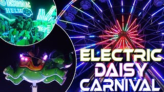 Electric Daisy Carnival The Festival Rides EDC Las Vegas 2021 [upl. by Ylam947]