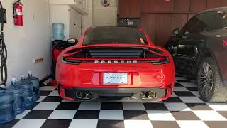 Capristo Exhaust  200 cell Sport Cats  Porsche 992 Carrera S [upl. by Ayikal]