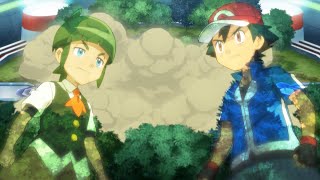 Pokémon Ash VS Sawyer Kalos League Full Battle AMV [upl. by Arikaahs]