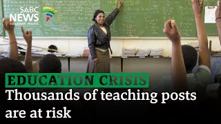 Thousands of teaching posts are at risk [upl. by Nawor710]