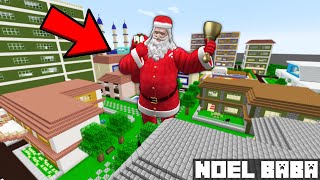 NOEL BABA ŞEHRİMİZE SALDIRIYOR 🎅  Minecraft ZENGİN FAKİR HAYATI [upl. by Trebloc]