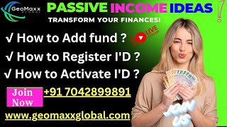 Geo Maxx Global 🚀How to Add Fund from Binance  7042899891 💥 Join Now 💲Fastest Pool amp Withdrawal [upl. by Aicilaanna]