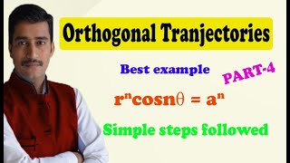 VTU Engineering Mths 1 orthogonal trajectory rn cosnθan good examplePART4 [upl. by Ellenohs206]