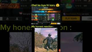 Khel ke kya hi karu 😢 Ager teammates accha nehi hota he to 😓 short viral Free fire PekkaOpYt [upl. by Louth]