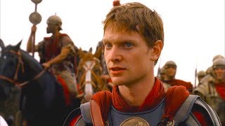 Titus Pullo Meets Grownup Augustus Octavian on a Battle Field ROME HBO HD Scene [upl. by Macdermot]